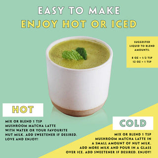 Teelixir Mushroom Matcha Latte with Lion's Mane (100g)