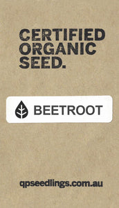 Certified Organic Beetroot Seed