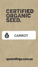 Load image into Gallery viewer, Certified Organic Yellow Carrot Seed
