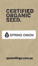 Load image into Gallery viewer, Certified Organic Spring Onion Seed
