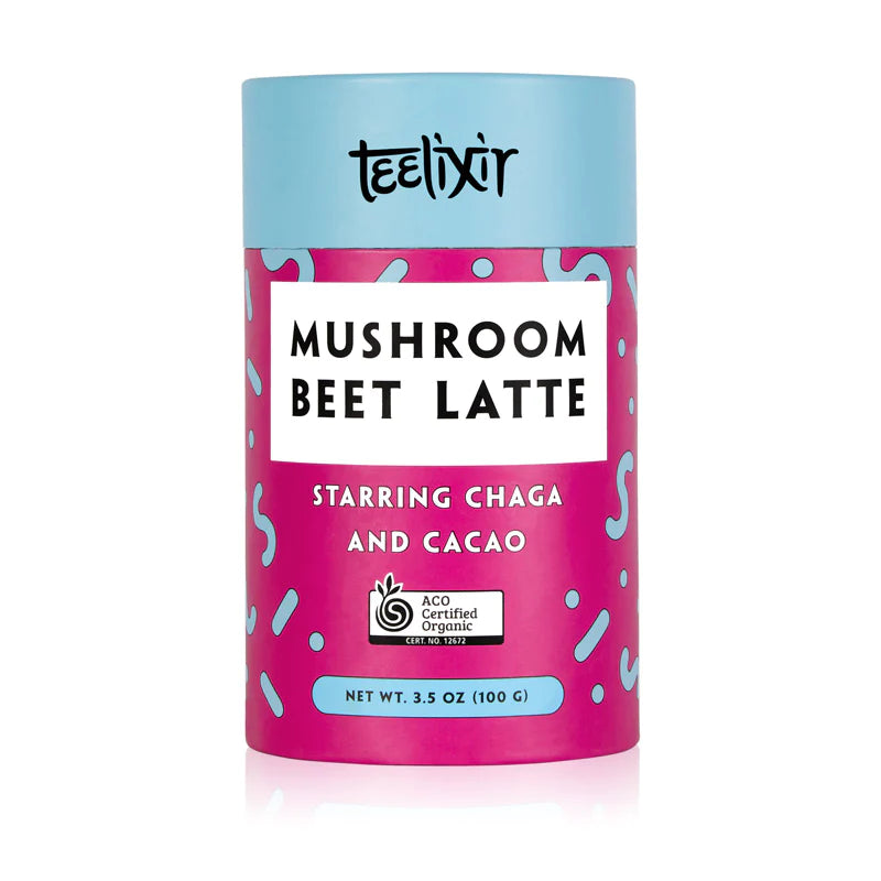 Teelixir Mushroom Beet Latte with Chaga (100g)