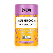 Load image into Gallery viewer, Teelixir Mushroom Turmeric Latte Mix with Cordyceps (100g)
