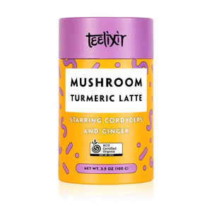 Teelixir Mushroom Turmeric Latte Mix with Cordyceps (100g)