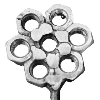 Garden Stake Flower by Weldone (Large)