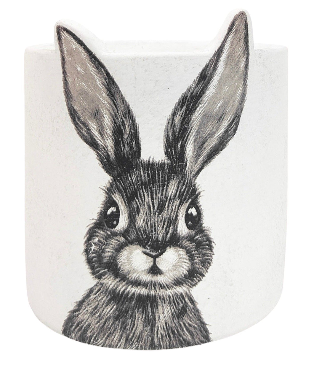 Bunny Planter Monochrome (135mm)