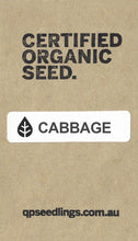 Load image into Gallery viewer, Certified Organic Cabbage Seed
