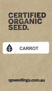 Certified Organic Carrot Seed