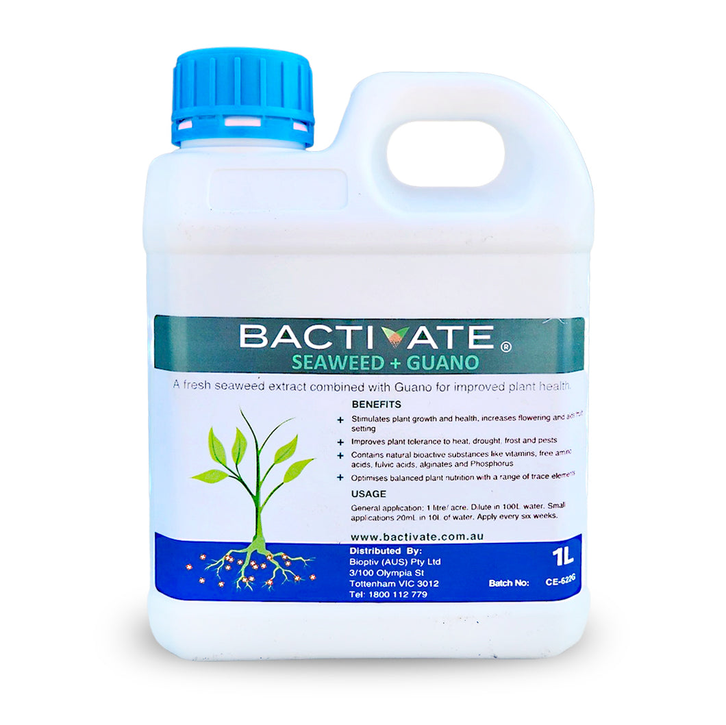 Bactivate Seaweed + Guano (1 Litre)